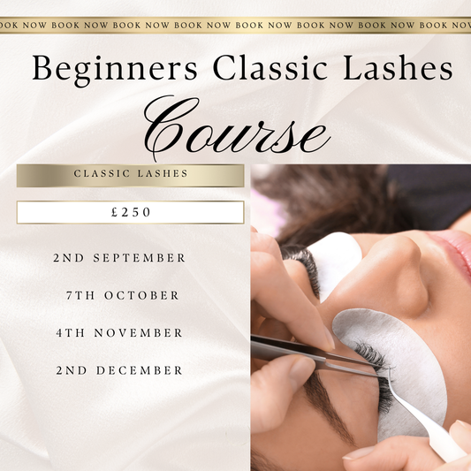 Beginners Classic Lashes Deposit￼ £150