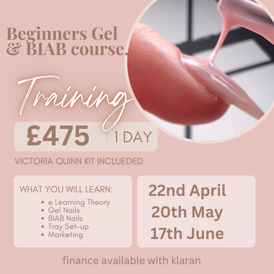 Beginners Gel & BIAB ￼Deposit £200